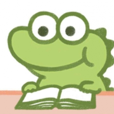 高清绿色的青蛙头像可爱图片