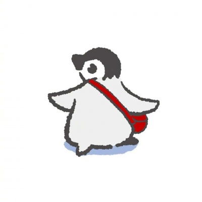 高清超萌的卡通企鹅图片头像可爱