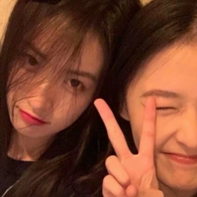 高清闺蜜头像真人拽酷一对两张图片,女生头像图片