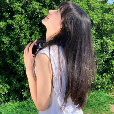 高清带花森系甜美的仙女少女头像图片