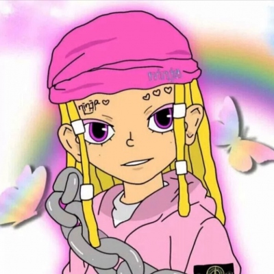 高清超酷的嘻哈rap头像女动漫图片