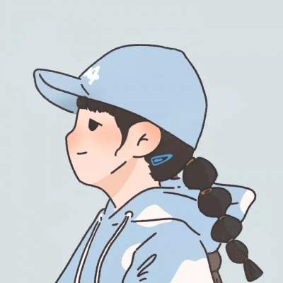 高清好看的个性手绘女生头像侧脸图片