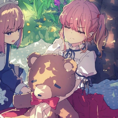 高清可爱的2021超好看闺蜜头像动漫图片