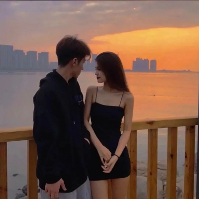 高清高级情侣头像真人一左一右图片
