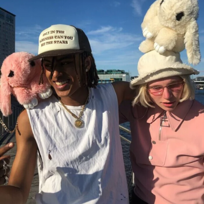 高清一对两张的欧美范潮流情侣头像图片