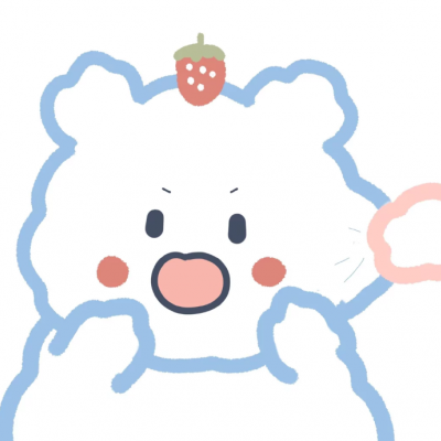 超萌高清的网红小熊头像图片情侣