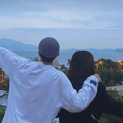 情侣头像超甜高清一对高颜值双人图片