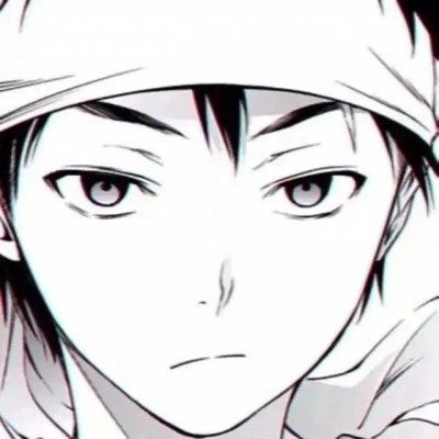 2021伤感丧系的黑白动漫男生头像合集