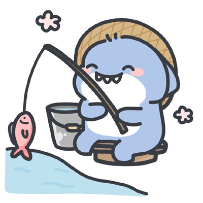 2021最新夏日小鲨鱼可爱头像