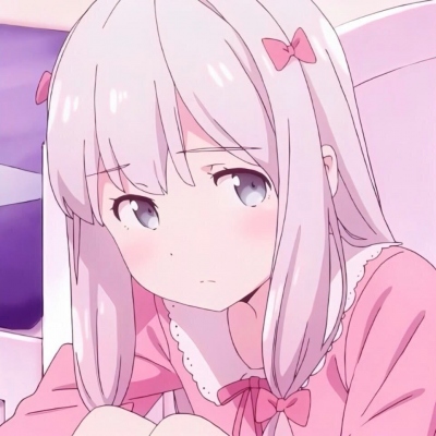 卡哇伊萌萌粉色系二次元动漫女生头像