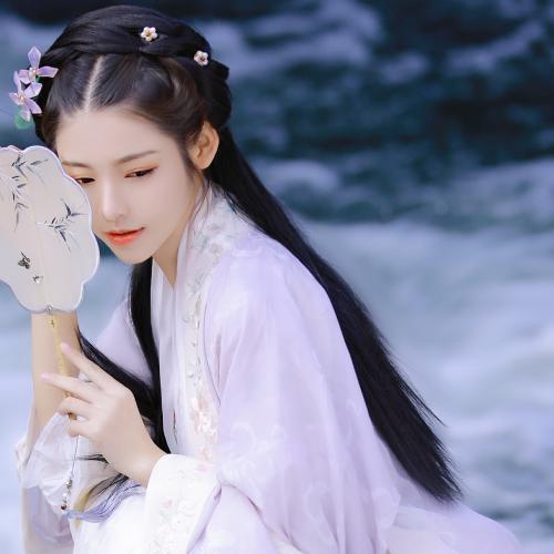 古风美女头像真人小清新