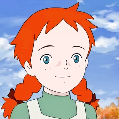 高清好看的动漫红发安妮头像