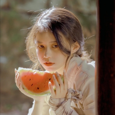 夏日女头,女生头像图片