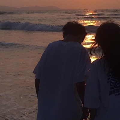 高清超甜的真人学生情侣头像