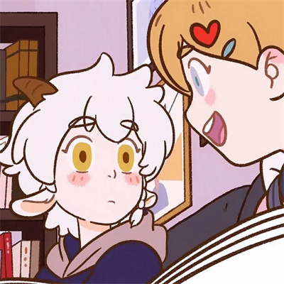 很有意思的可爱动漫二次元情头一人一张,卡通头像图片