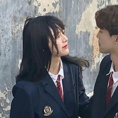 真人又很有趣味的好看情侣cp头像