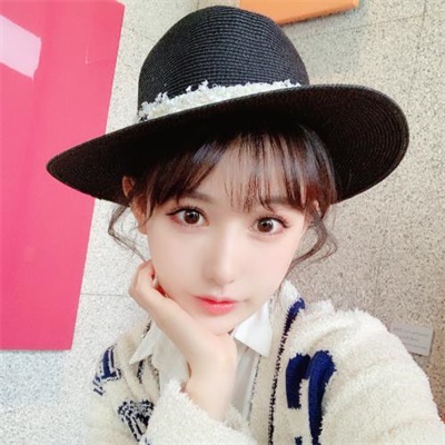 清新真人可爱女生头像